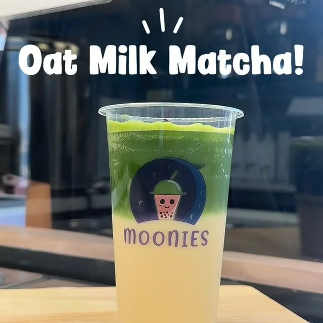 Moonies dairy-free oat milk matcha